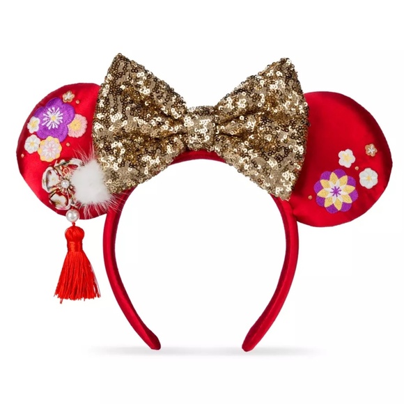 Disney - Lunar New Year Minnie Ears, Brand New with Tags! - Picture 1 of 2